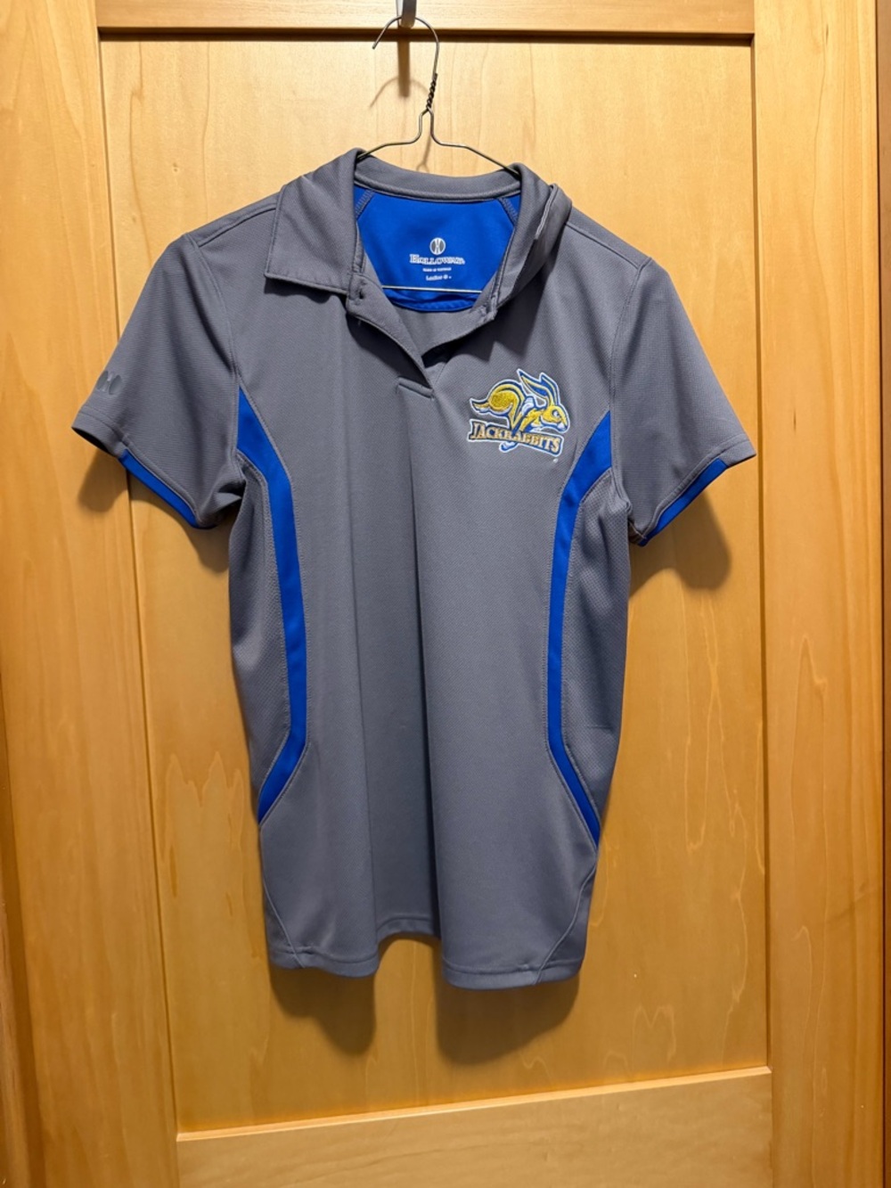 Holloway Gray and Royal Blue Women's SDSU Athletic Polo